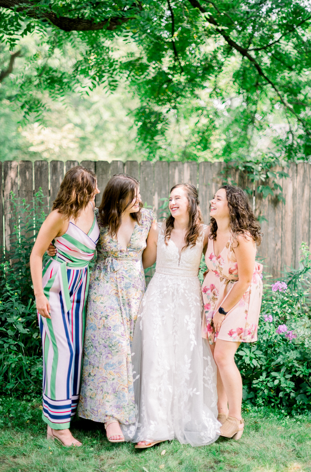Casual Mix and Match Bridesmaid Dresses