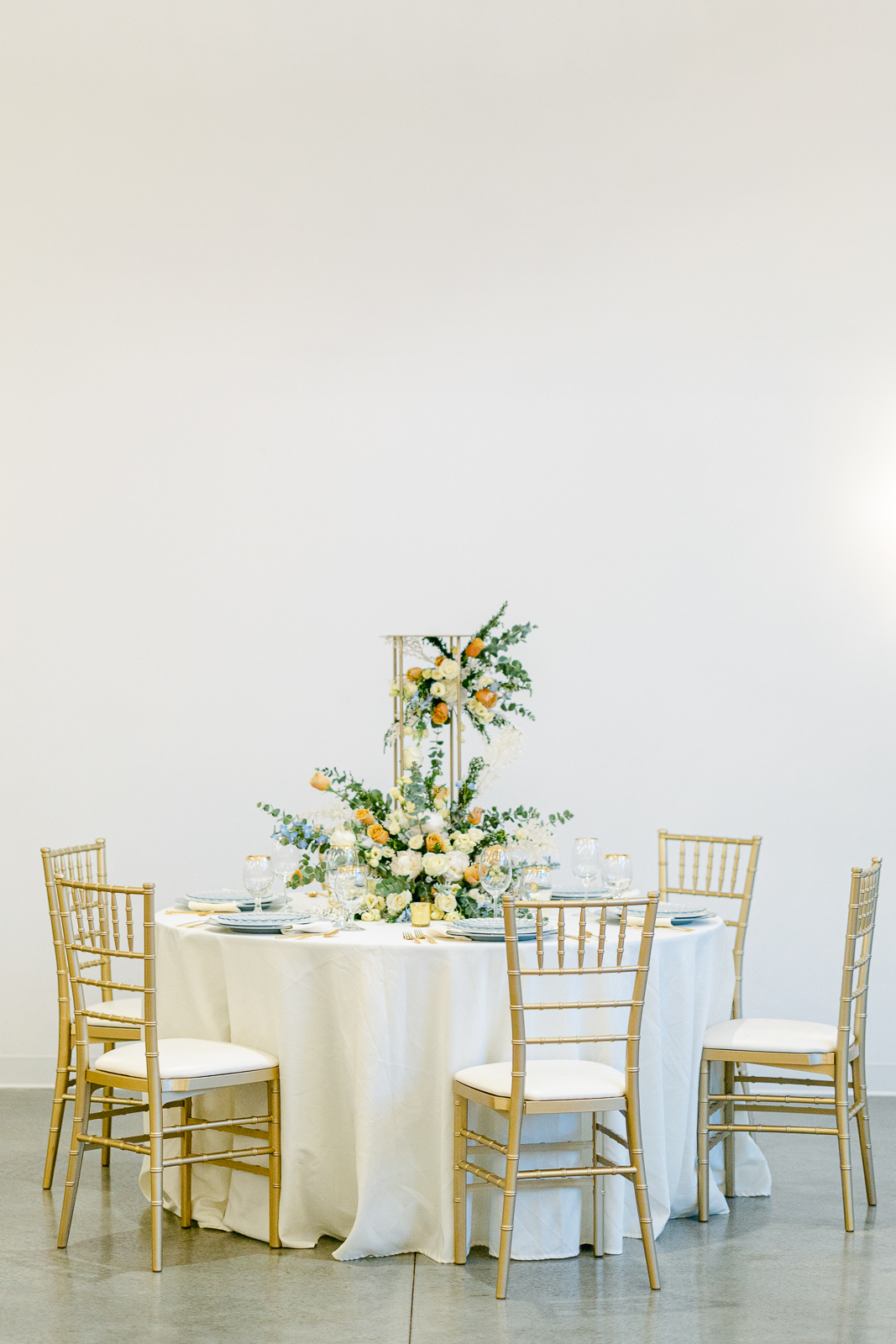 Modern Romantic Reception Table