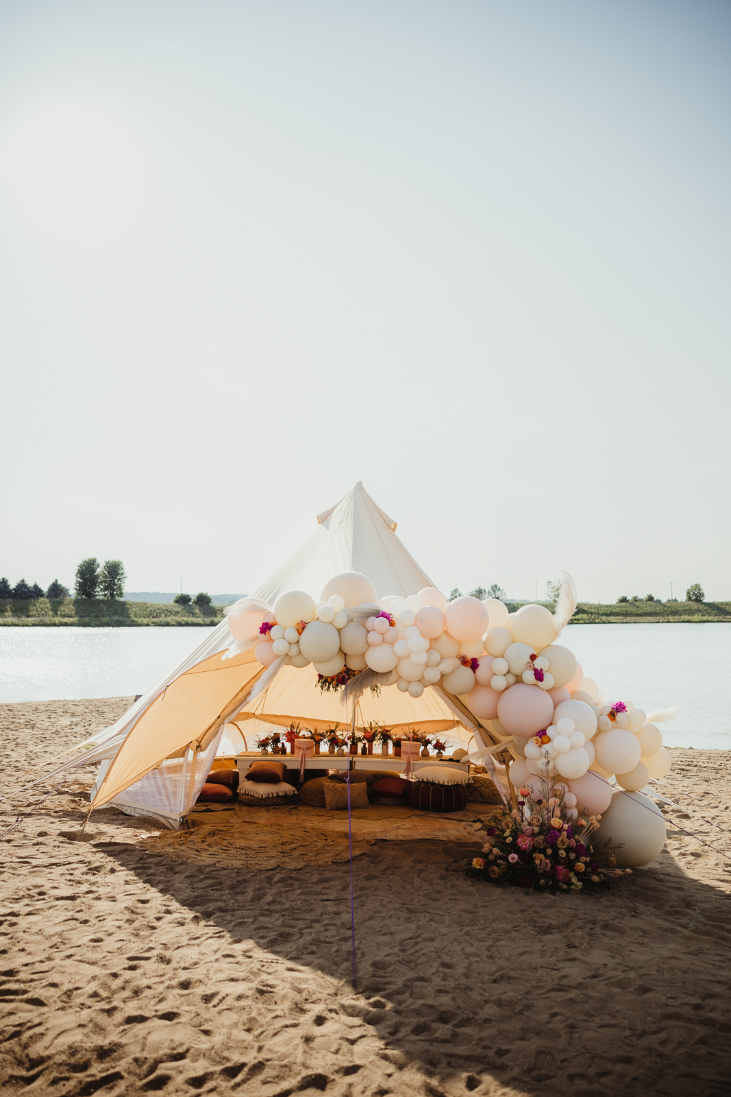 Modern Boho Bell Tent