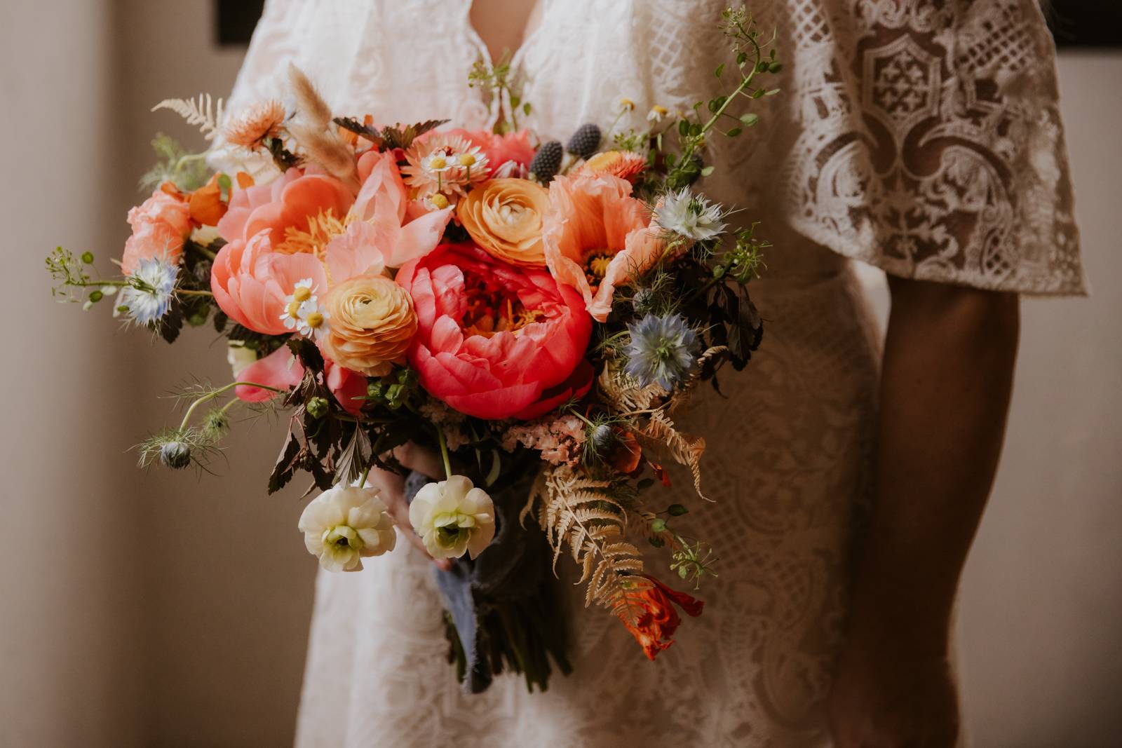 Romantic Whimsical Wedding Bouquet