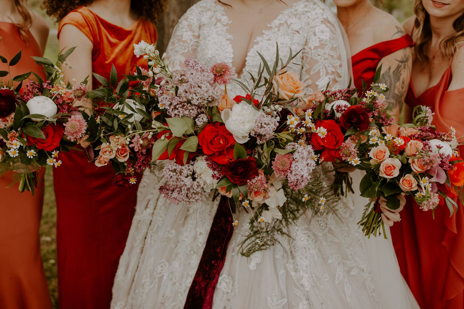 Modern Whimsical Bohemian Bouquet