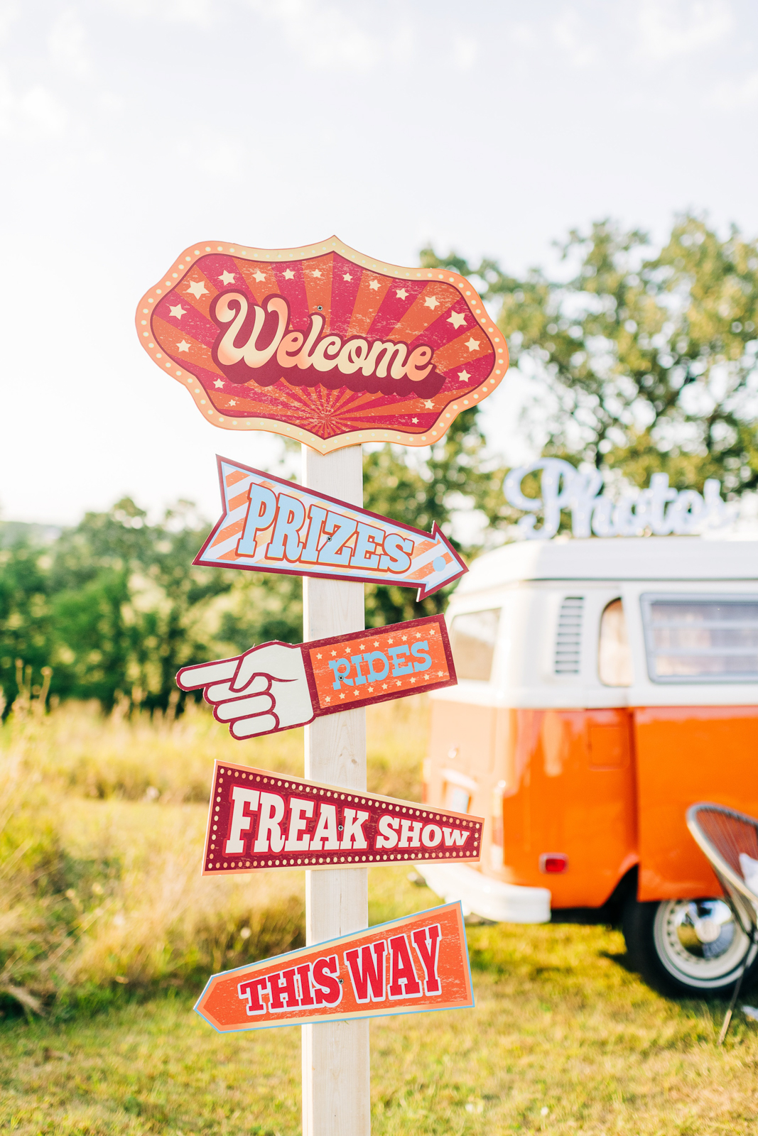 Fun Whimsical Welcome Sign