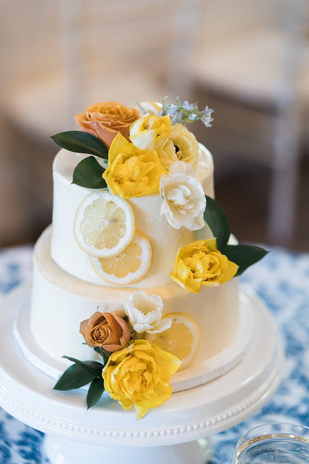 Modern Chic Wedding Cake