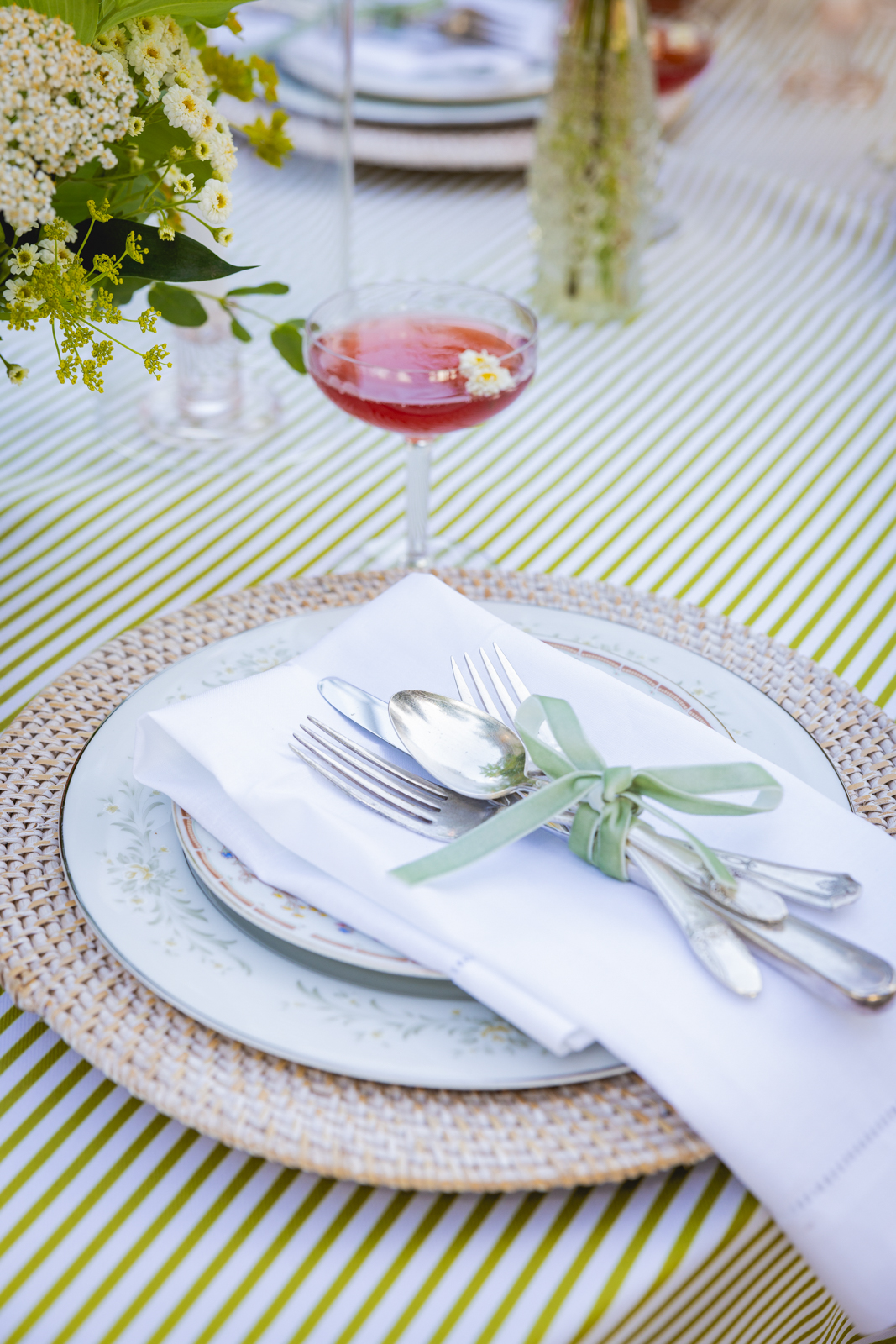 Vintage Chic Place Setting