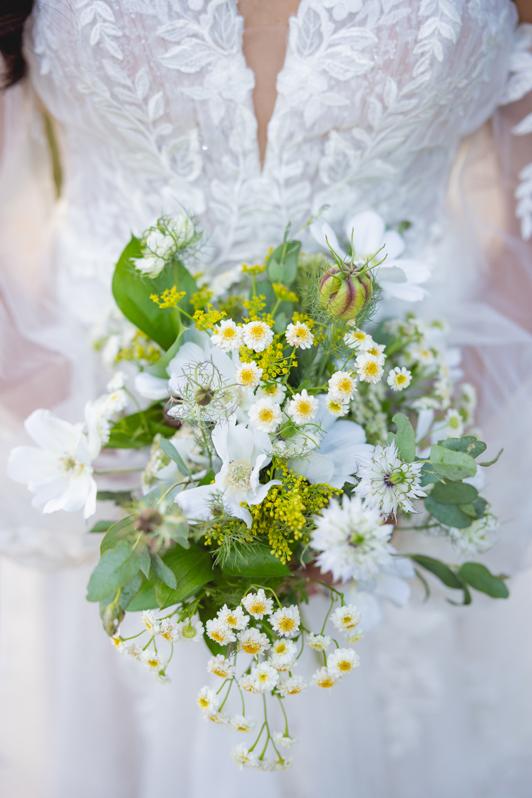 Romantic Garden Chic Floral Bouquet