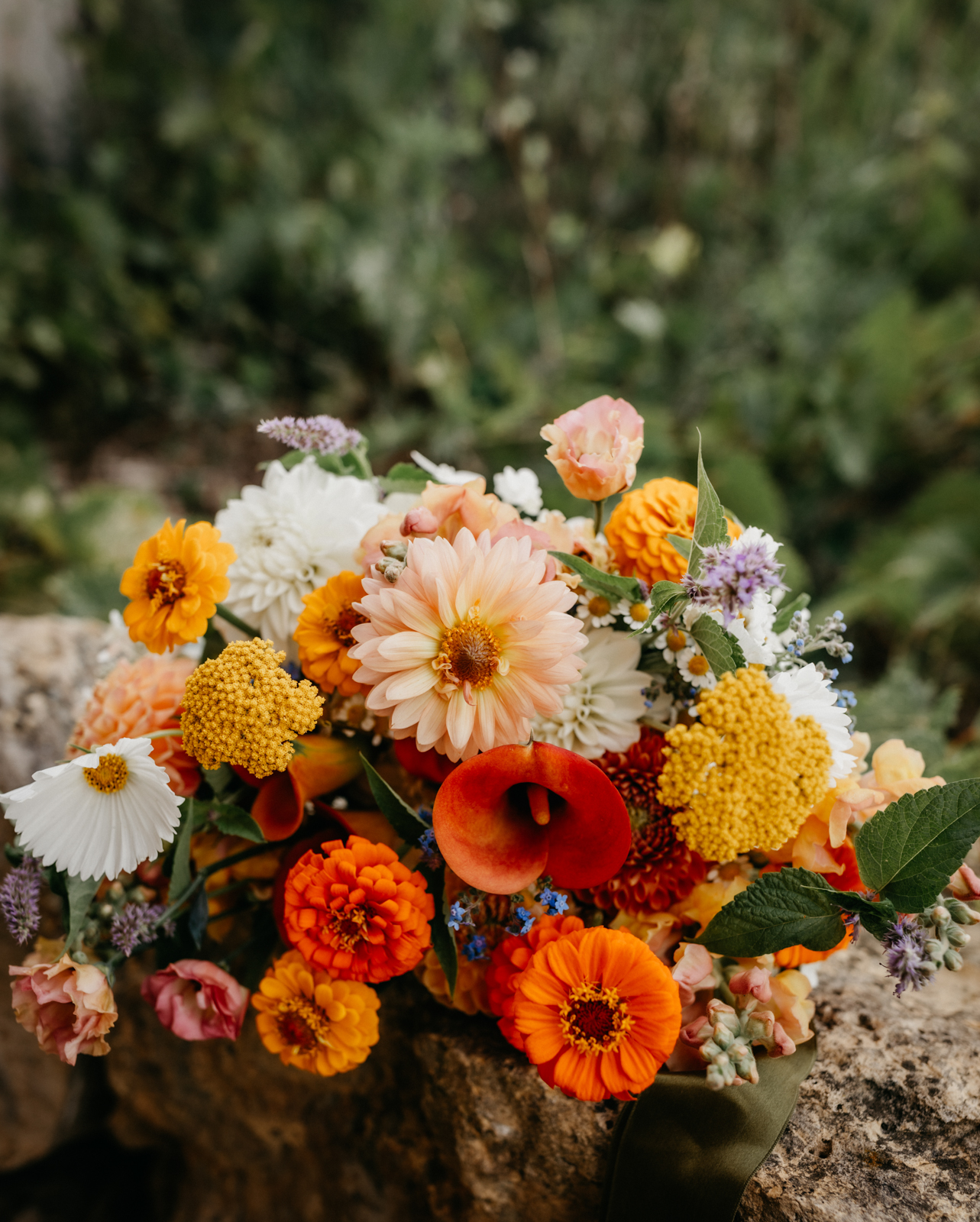 Garden Chic Wedding Bouquet