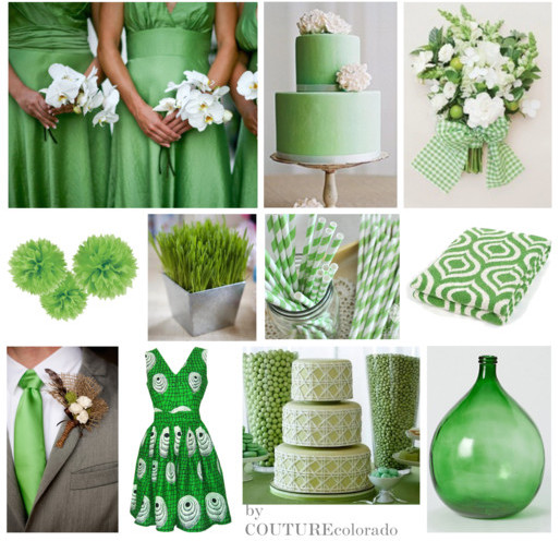 green-wedding