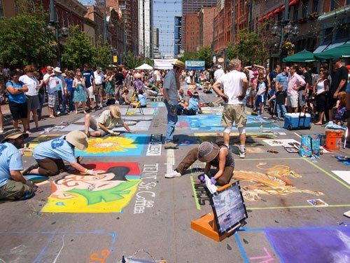 The Denver Chalk Art Festival | Denver