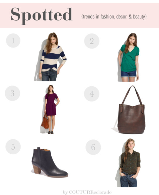 spotted: AMdewell Top 6 Fall Picks
