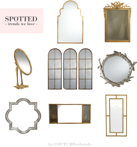 Spotted: Gilded Mirrors | Colorado