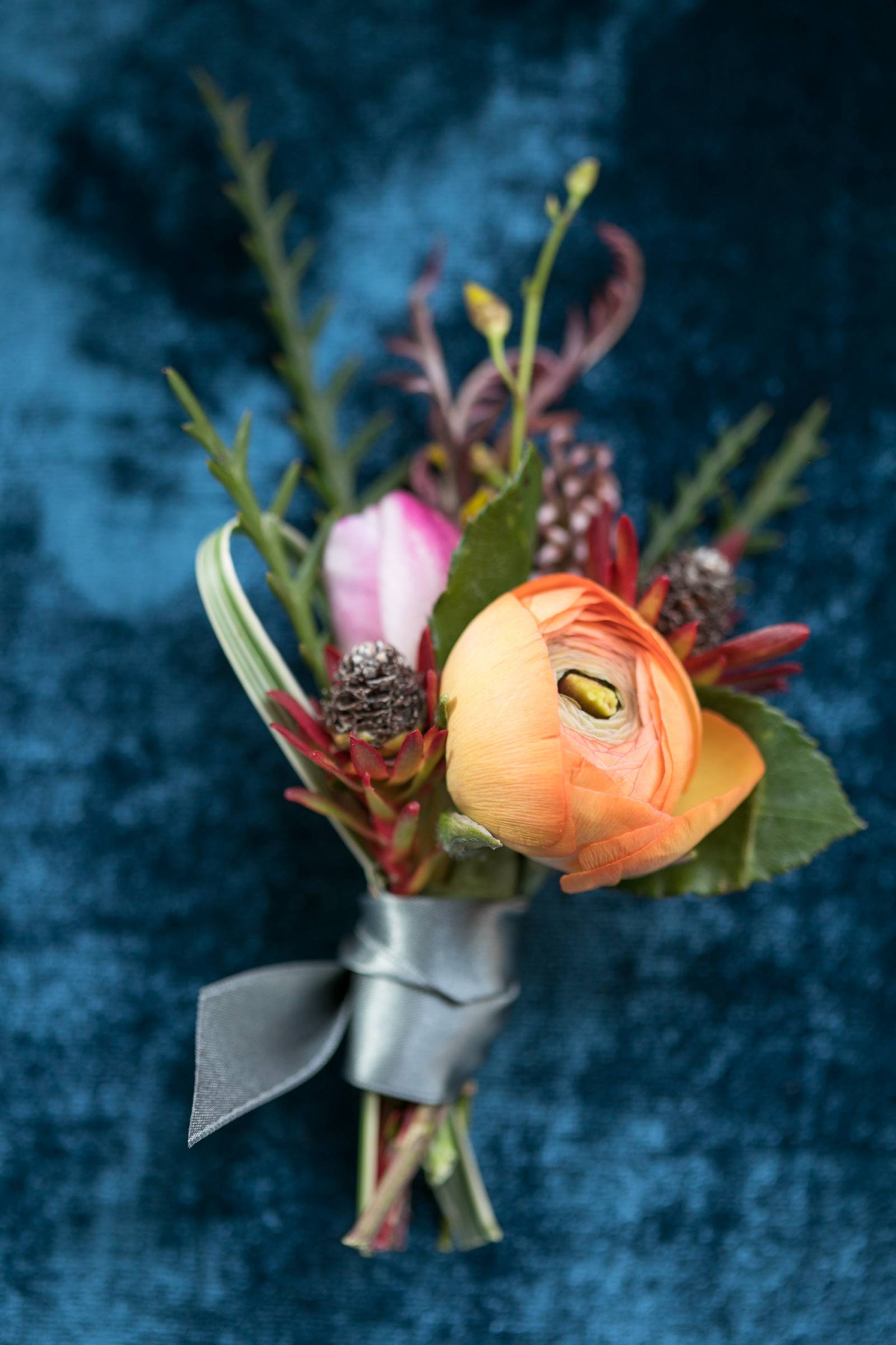 Colorful Boutonniere