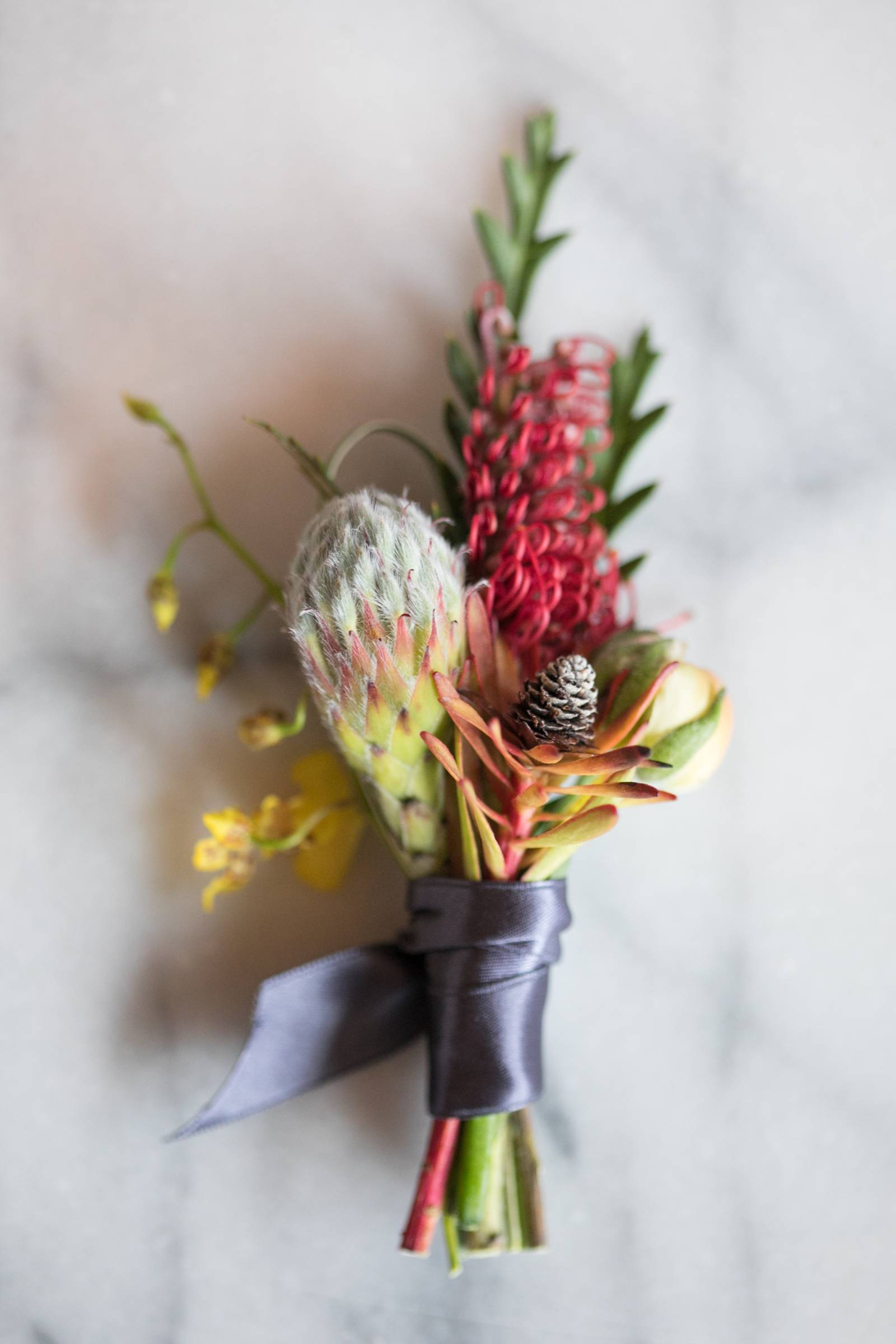 Colorful Boutonniere