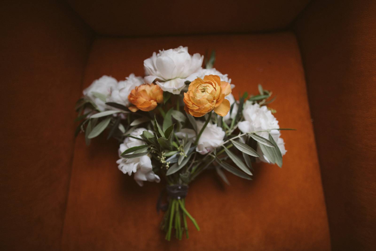 White and Orange Bouquet