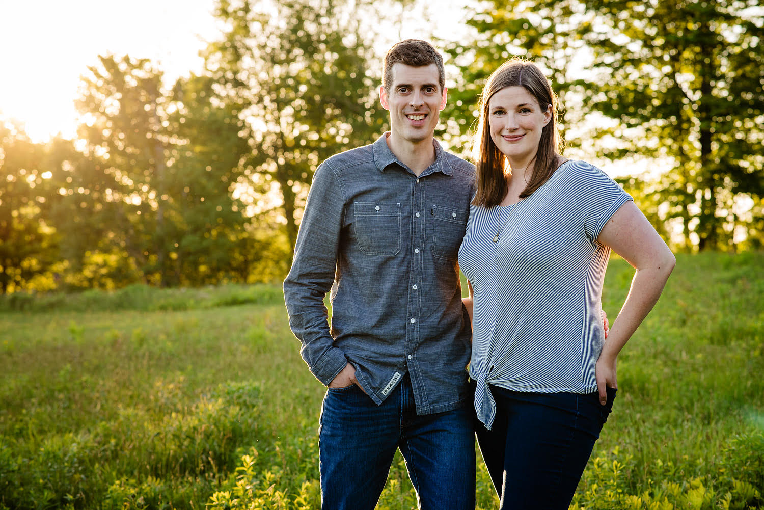 Megan and Jacob Hannah of Hannah Photography, a Vermont based wedding photography company