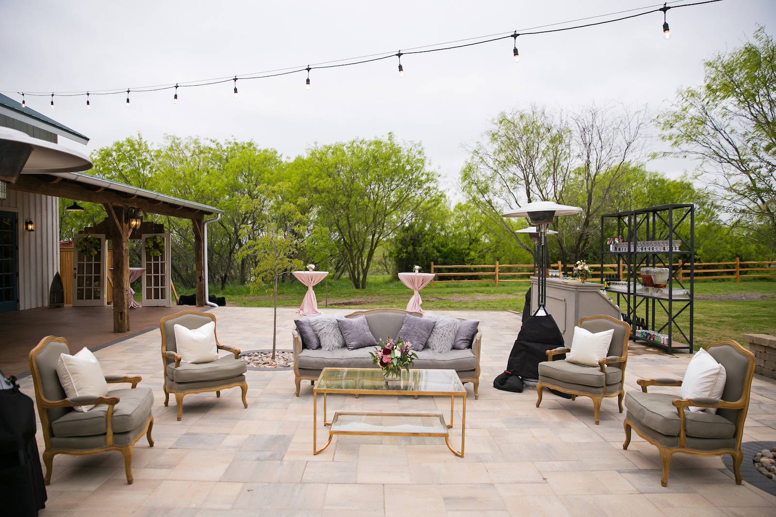Outdoor Reception Seating