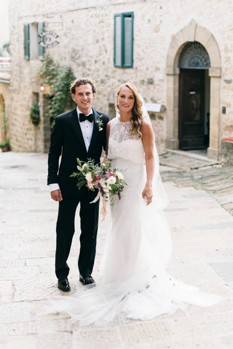 Intimate destination wedding in Tuscany | Italy Real Weddings