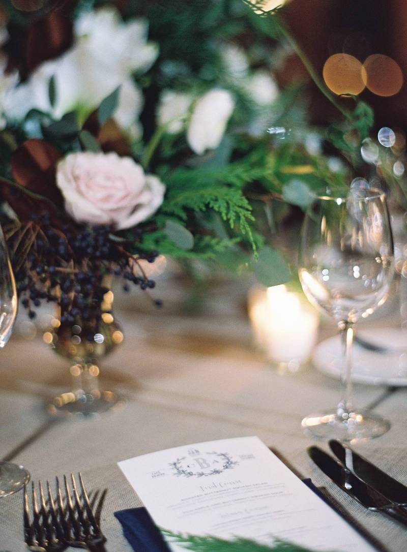 Cosy & elegant Chicago winter wedding Chicago Real Weddings