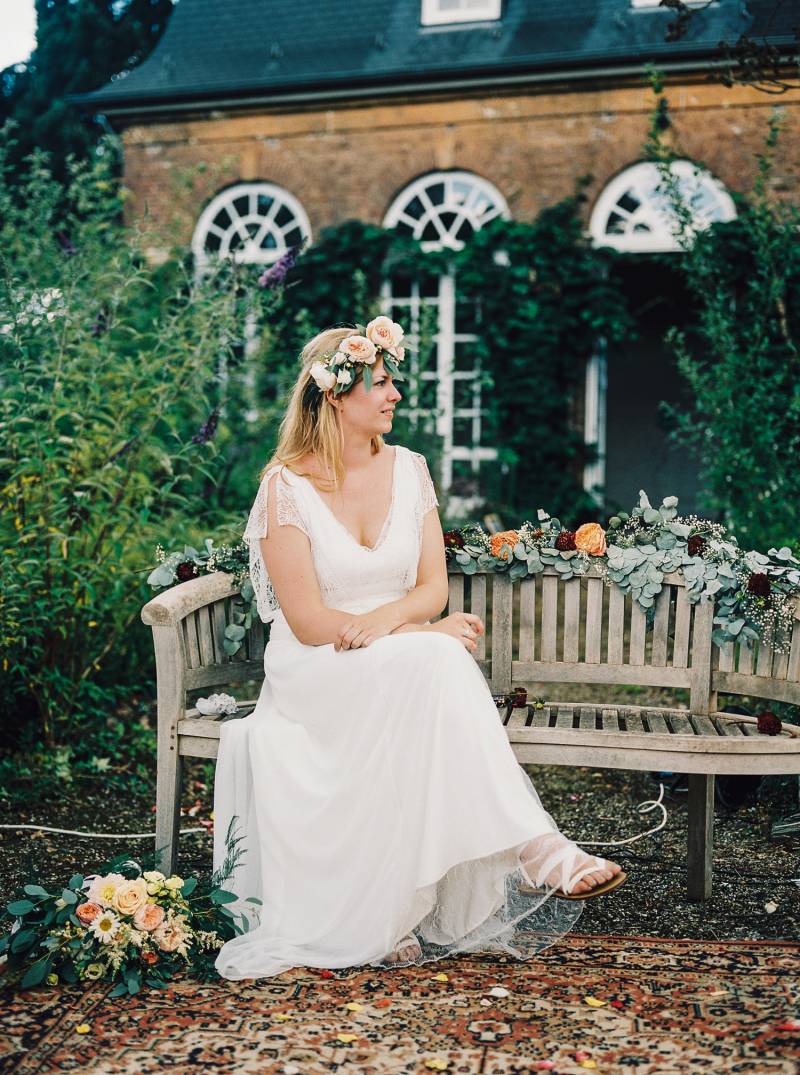 Relaxed bohemian garden wedding in The Netherlands | Auckland Real Weddings