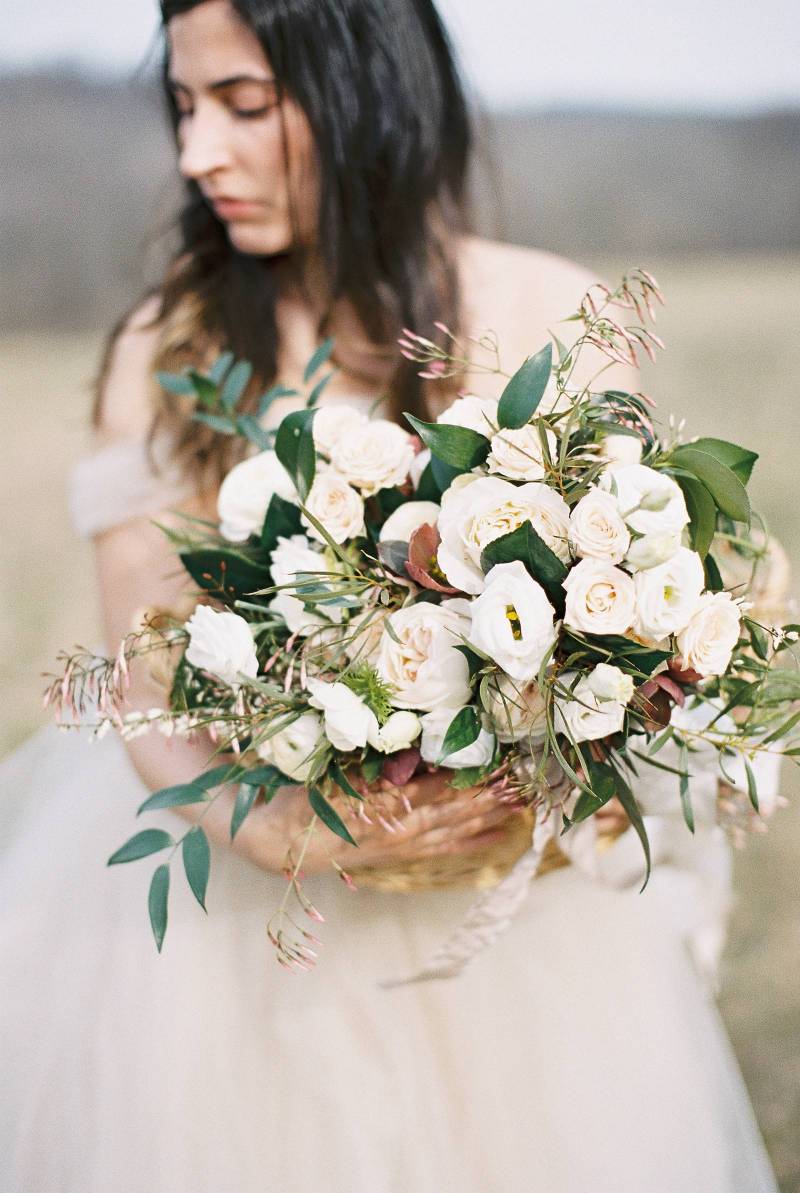 Ethereal Spring Bridal shoot in the Ohio Countryside | Ohio Bridal ...
