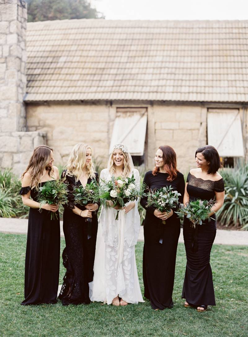 Bohemian winter wedding in Temecula with a family dinner vibe | San ...