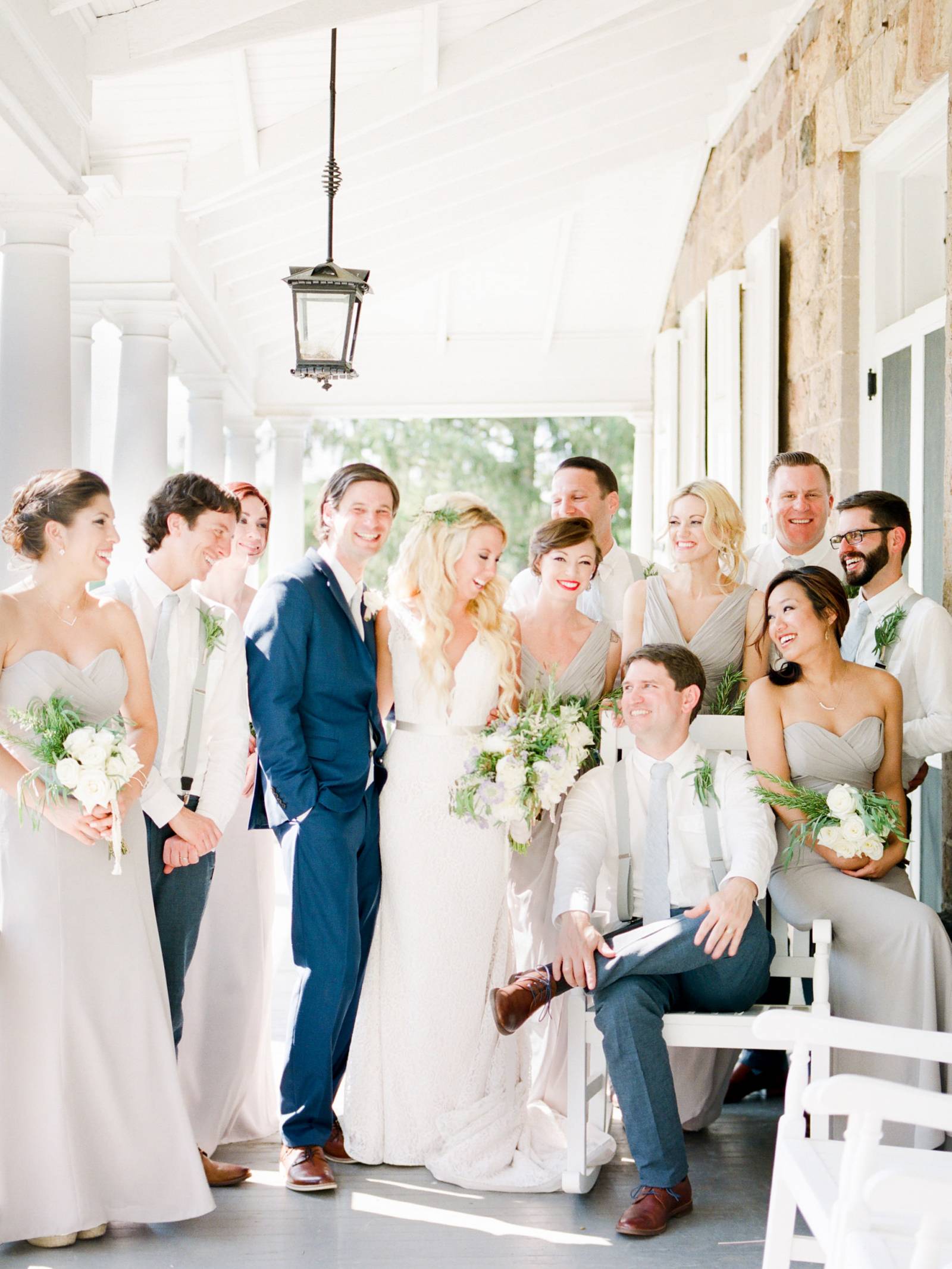 Outdoor Pennsylvania Wedding at an historic house Philadelphia Real