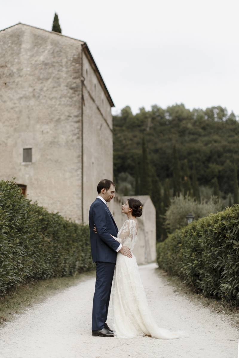 A Traditional Italian Wedding at a 12th-Century Abbey