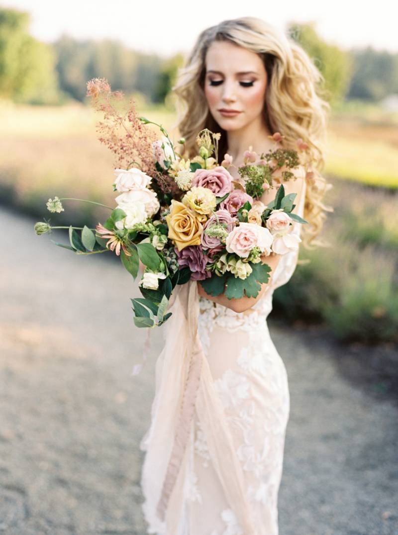 Summer Harvest Monet Vineyard Wedding Inspiration | Portland Wedding ...