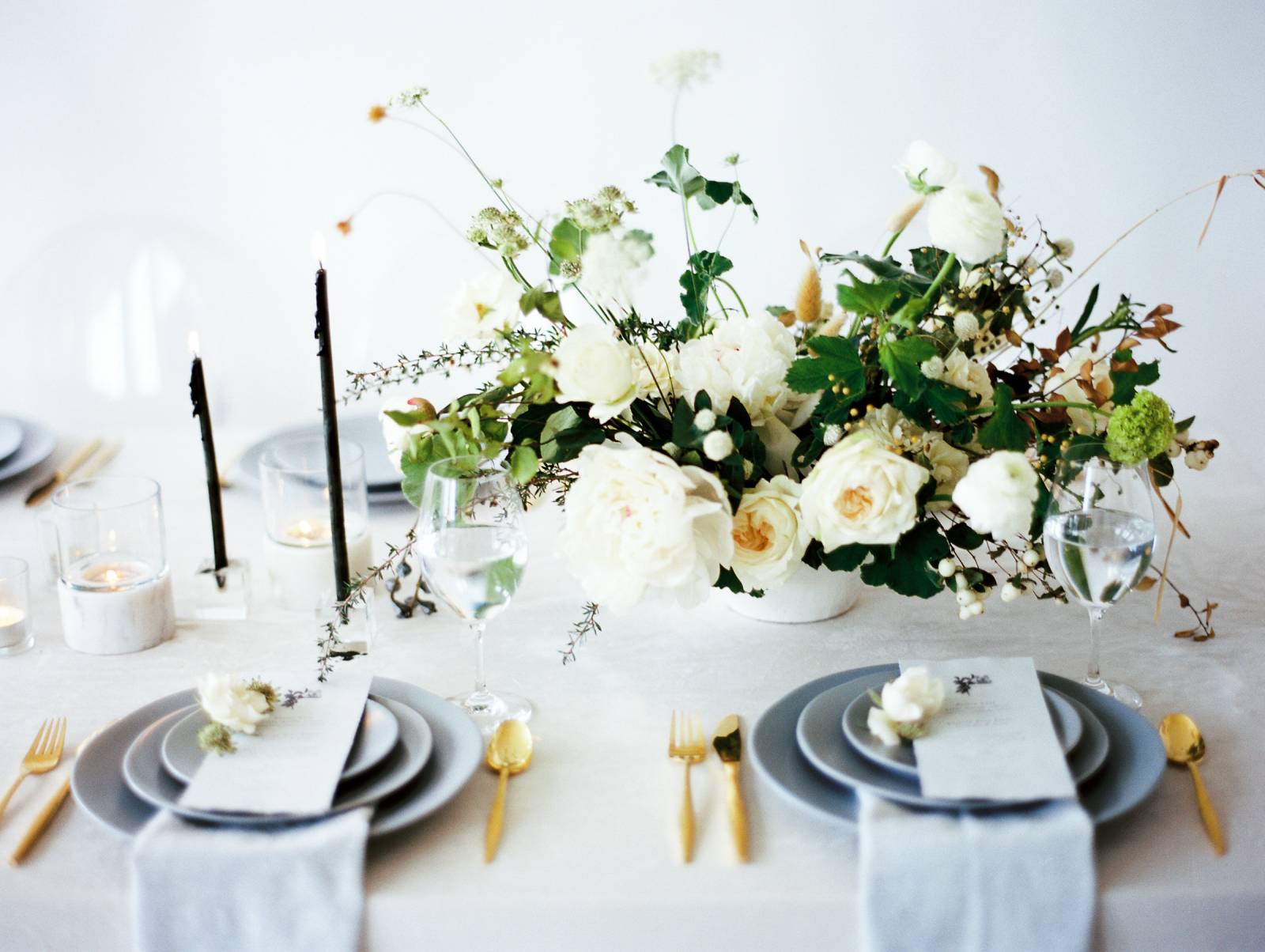 Minimalist bridal ideas Inspired by the tones of winter | San Diego ...