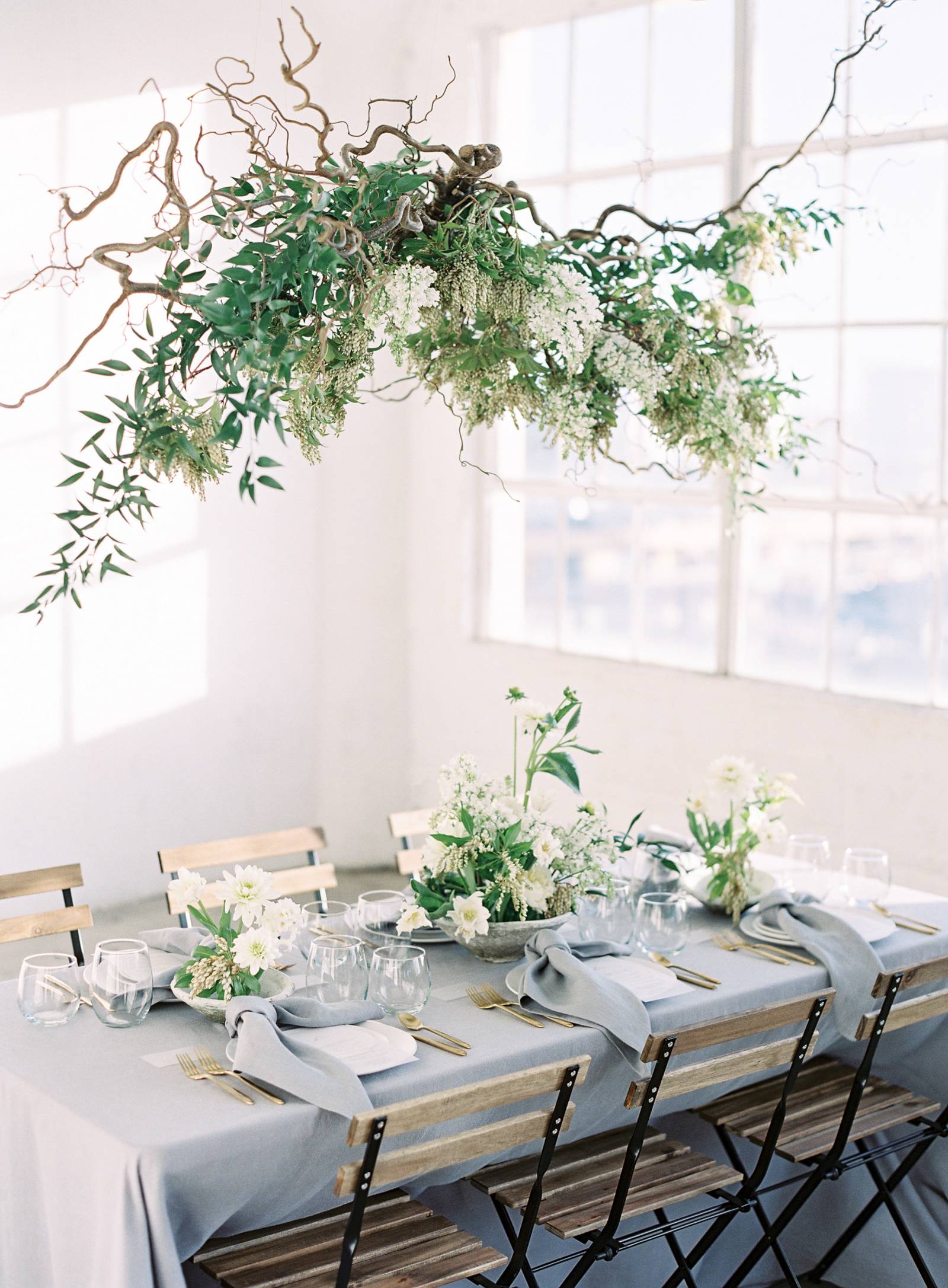 Garden romance meets modern style in this downtown Los Angeles wedding ...