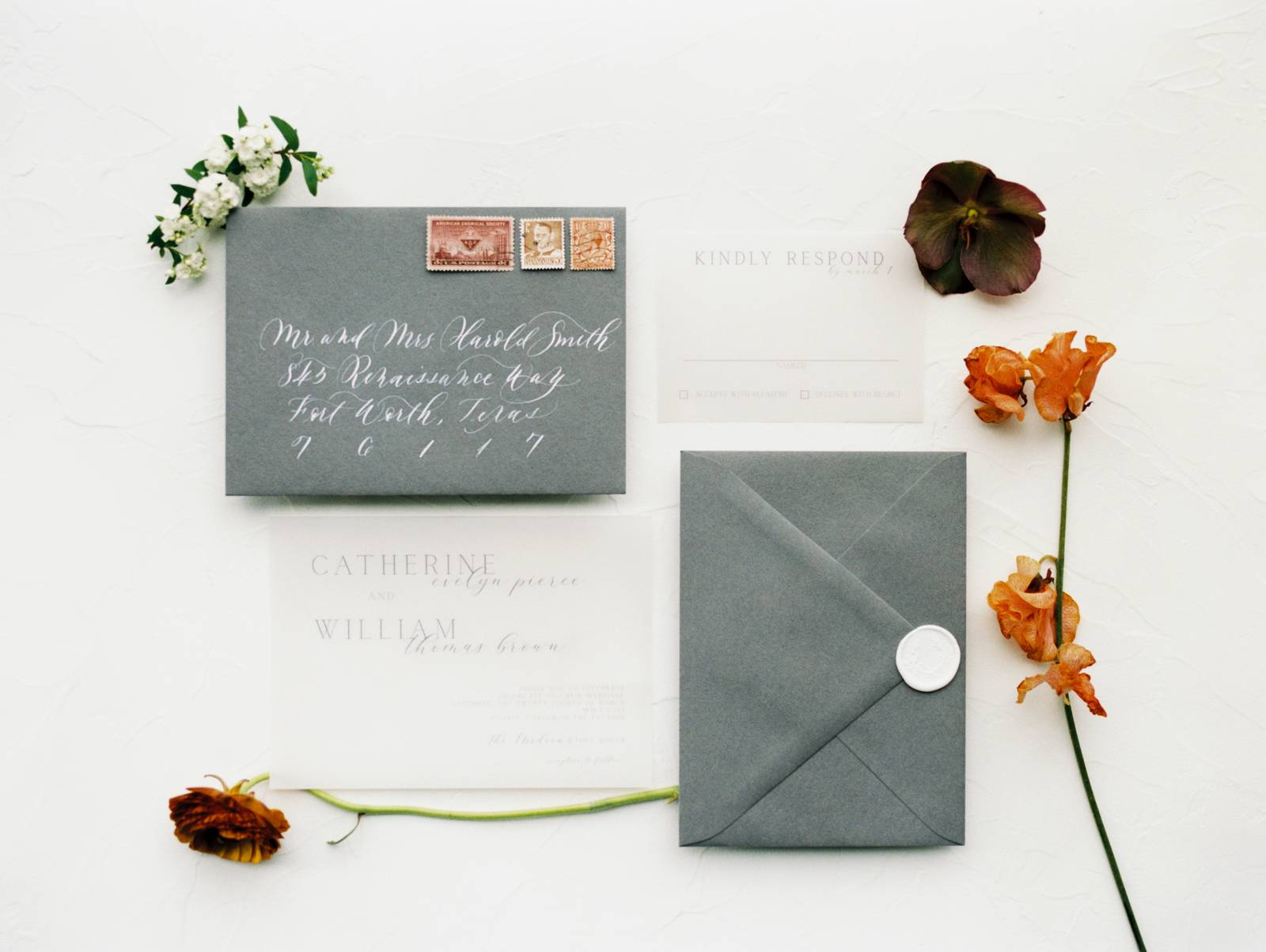 Modern Minimalist Wedding Ideas at the Modern Art Museum of Fort Worth ...