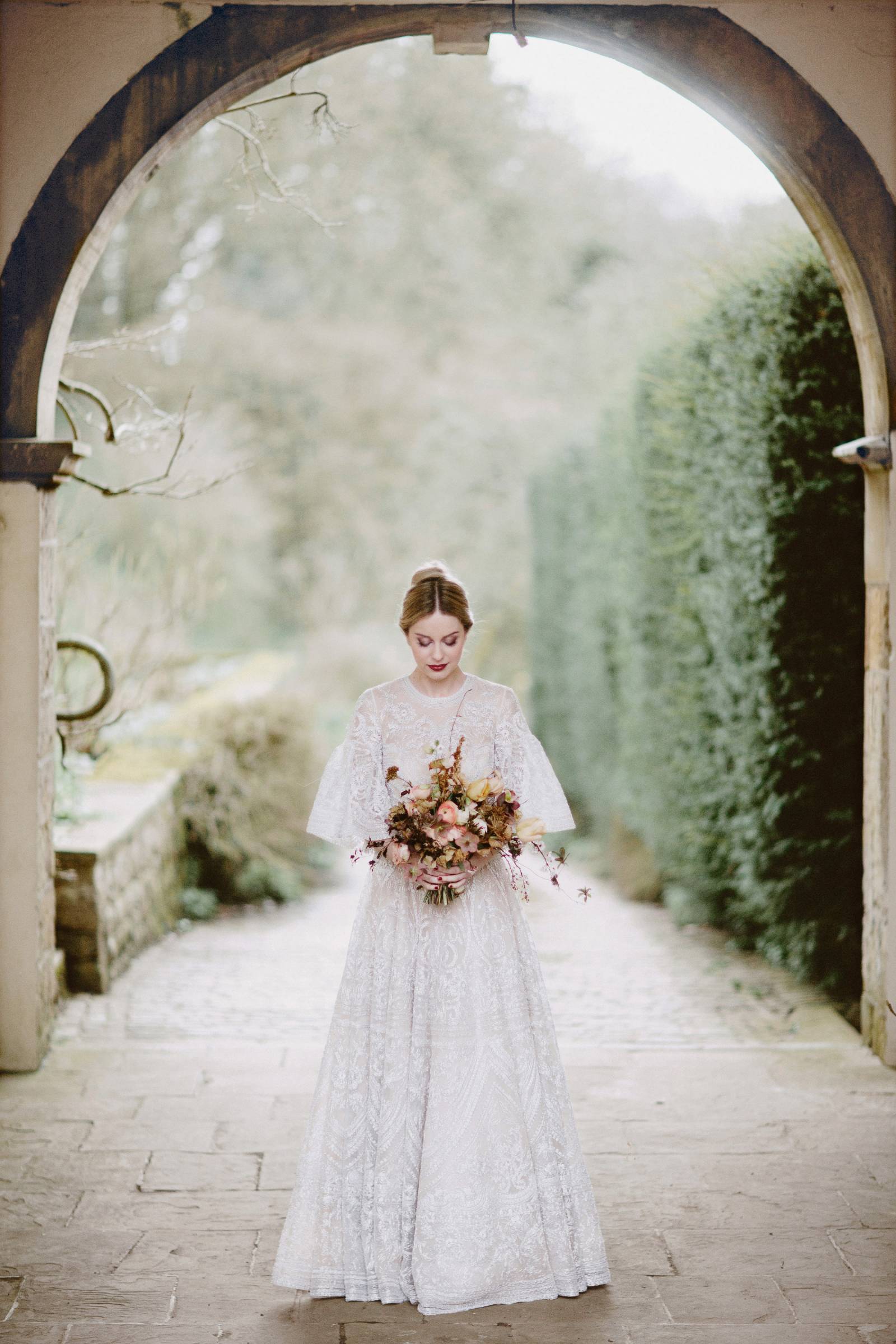 Wedding inspiration with a sense of history and faded grandeur ...
