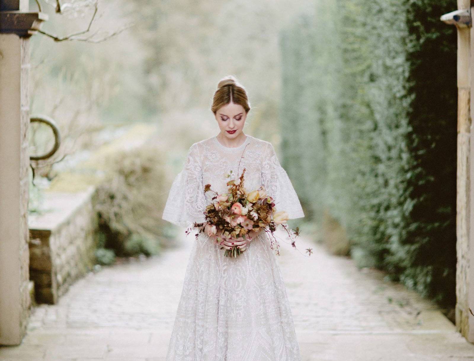 Wedding inspiration with a sense of history and faded grandeur ...