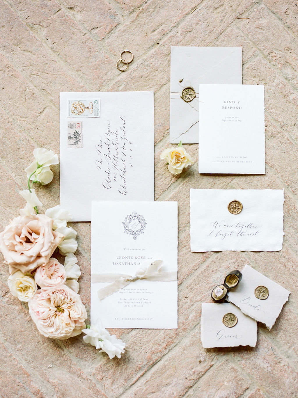 Elegant & refined wedding inspiration from Tuscany