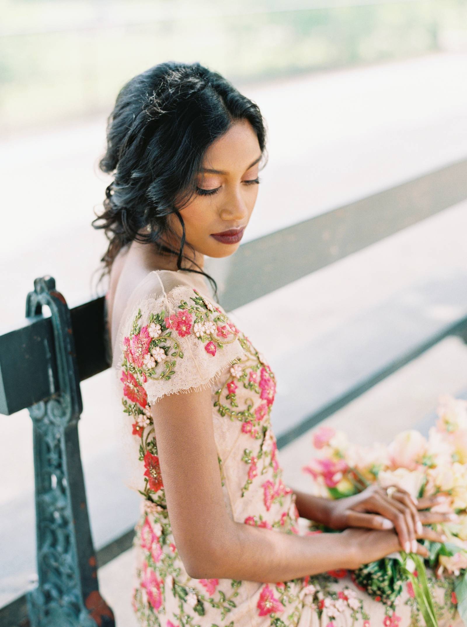 Elegant with White Flowers and Greens Loose and romantic bouquet