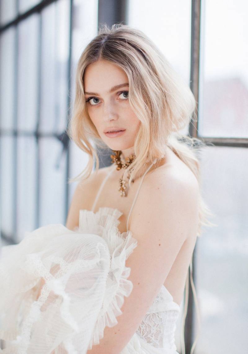 Bride with Gold Necklace