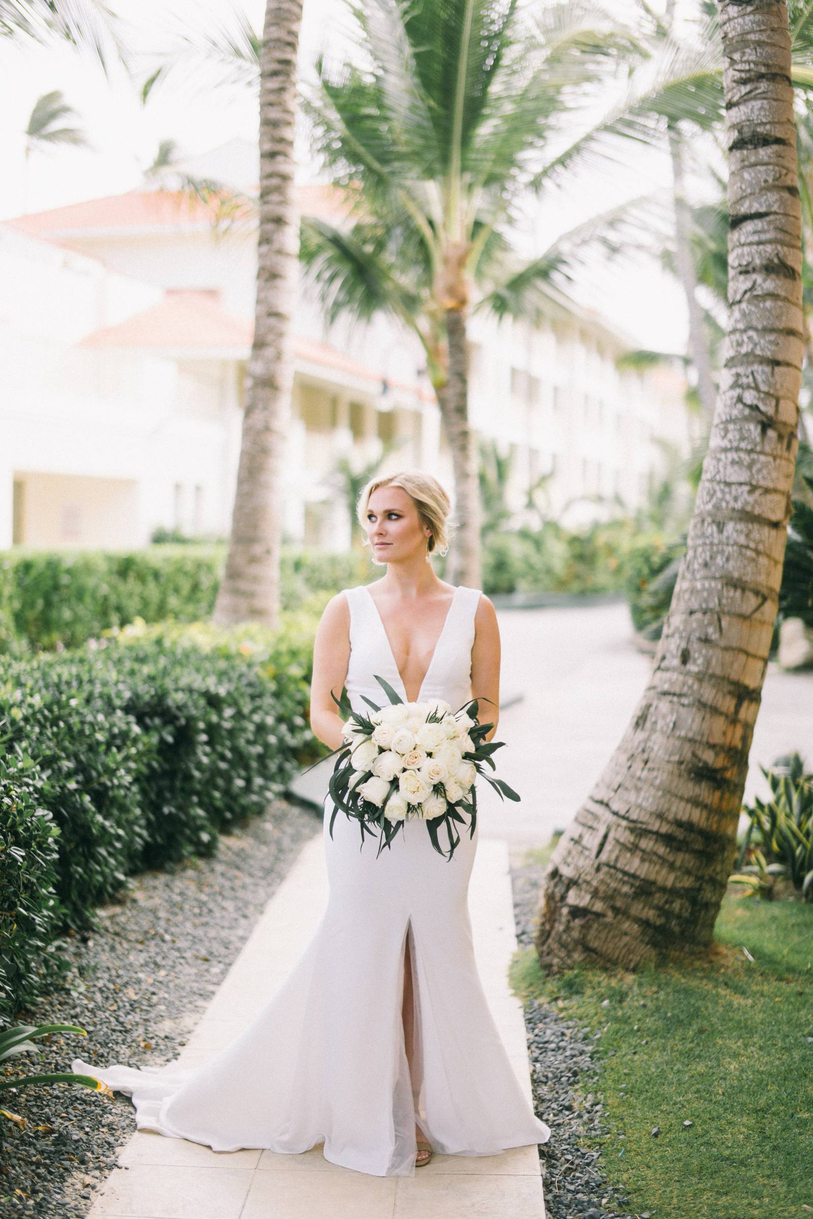 A destination wedding amongst the white sands & palm trees of the ...