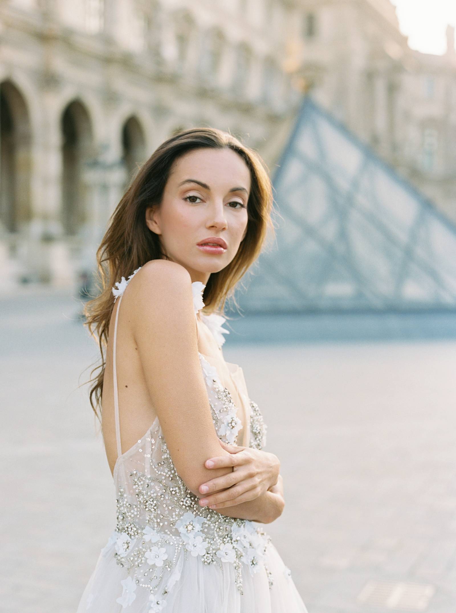 Parisian sunrise bridal inspiration | Paris Bridal Inspiration