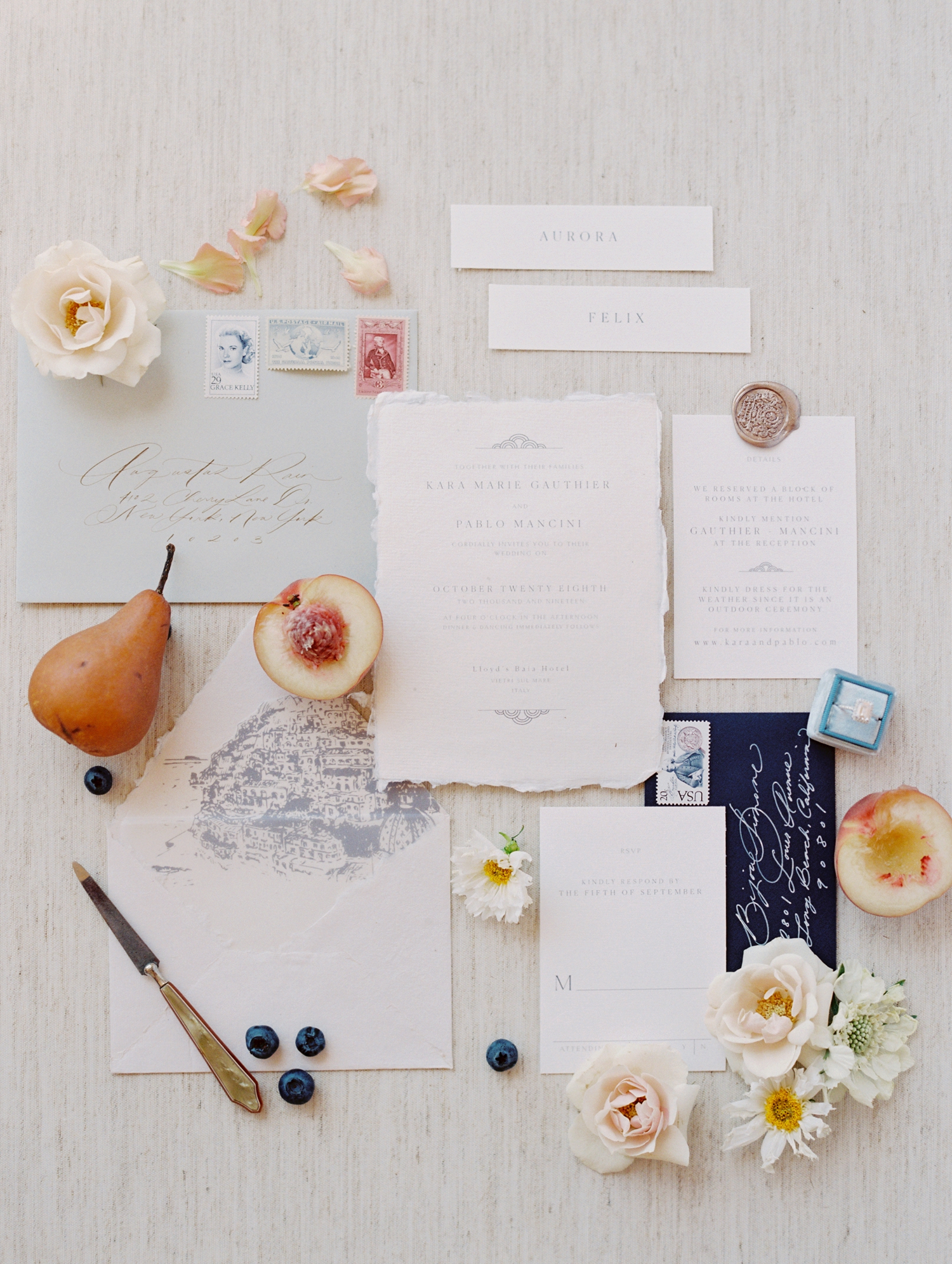 An Amalfi Coast Inspired Elopement shoot in Southern California