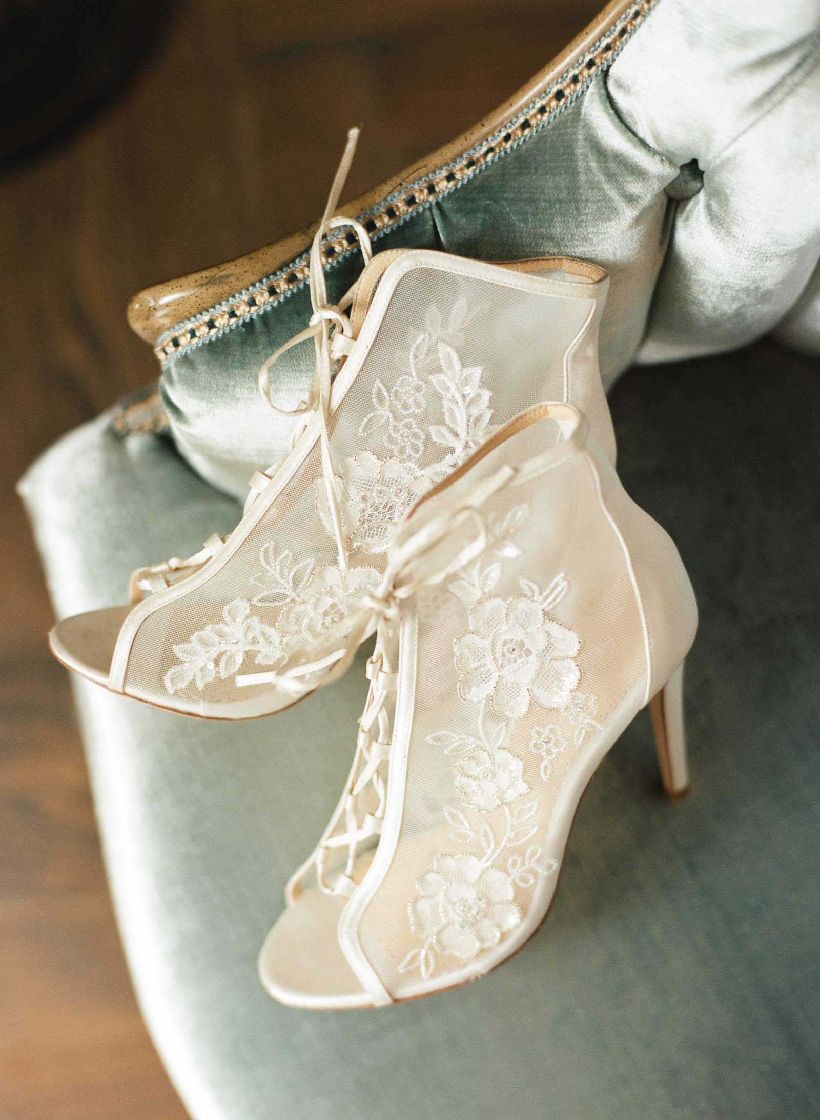 Cinderella Slipper Inspired Wedding Shoes - Modern Wedding