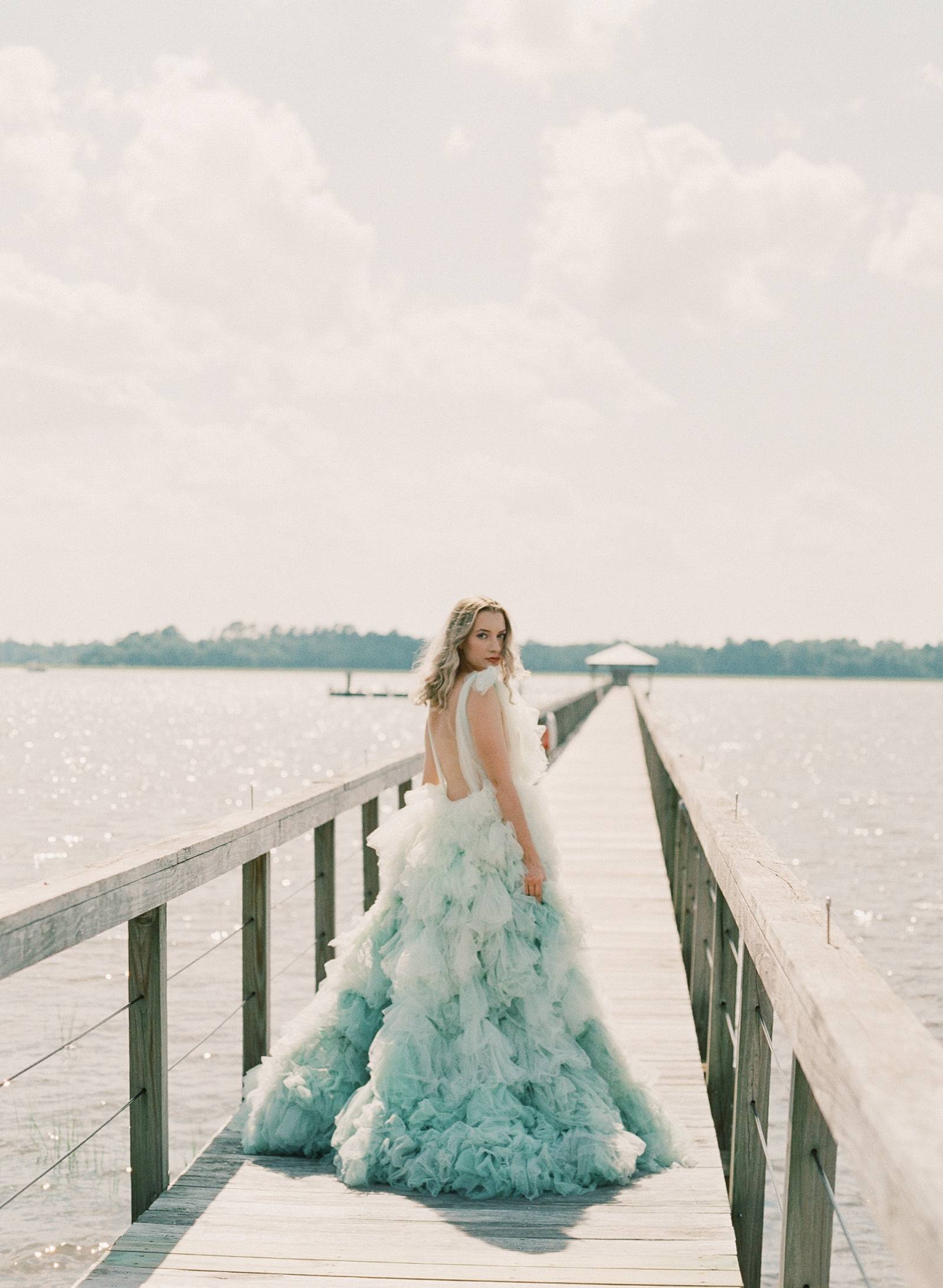 Luxury Black Glitter Lace and Ruffled Tulle Formal Gown - VQ