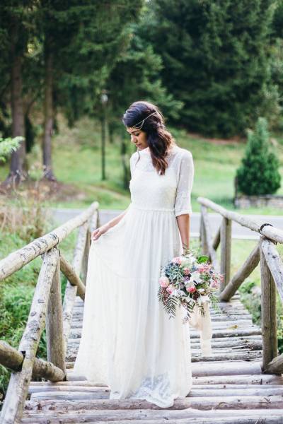 Woodlands Wedding Inspiration From Germany