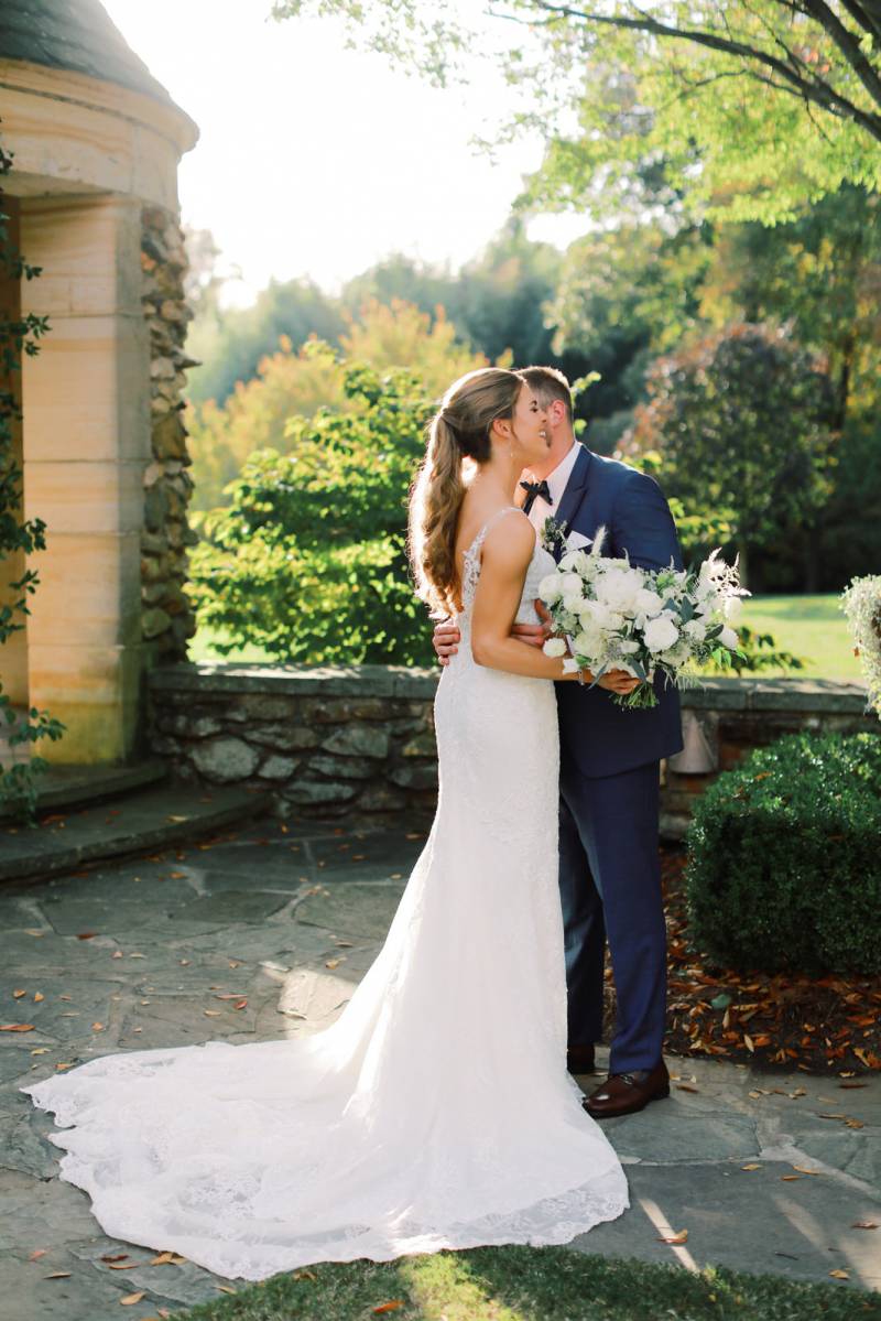 Elegant Fall Wedding at Graylyn Estates | Greensboro Real Weddings ...