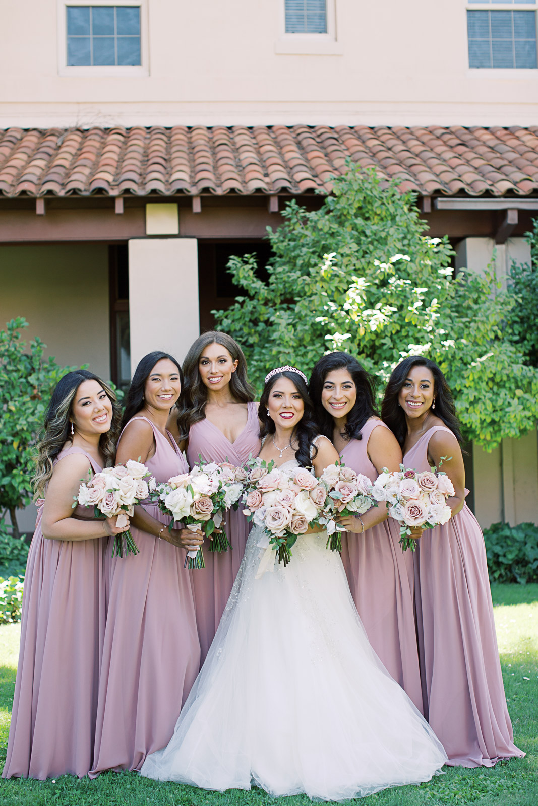 A luxurious summer wedding with an abundance of florals in Santa