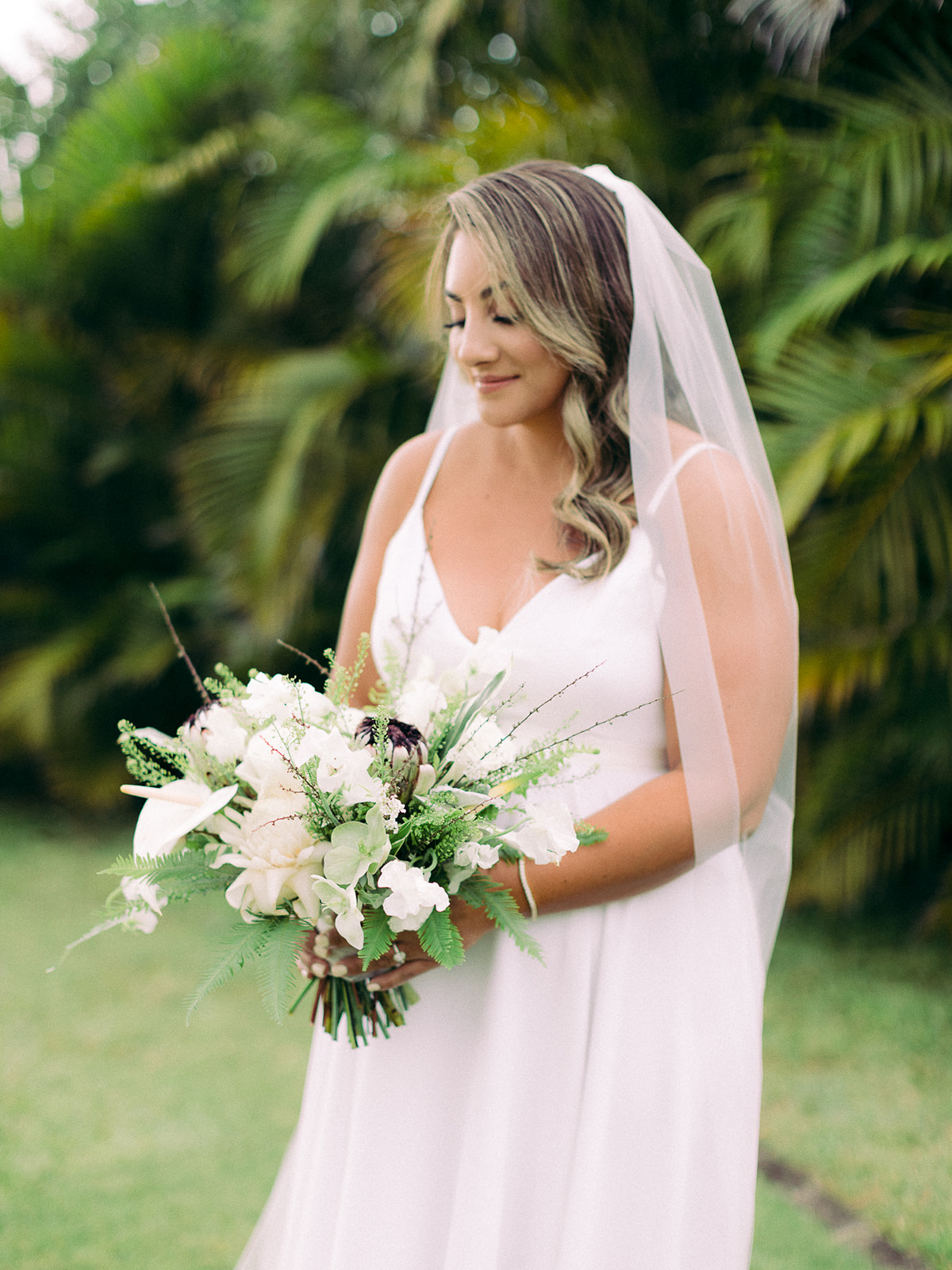 Hawaiian wedding dress clearance designers