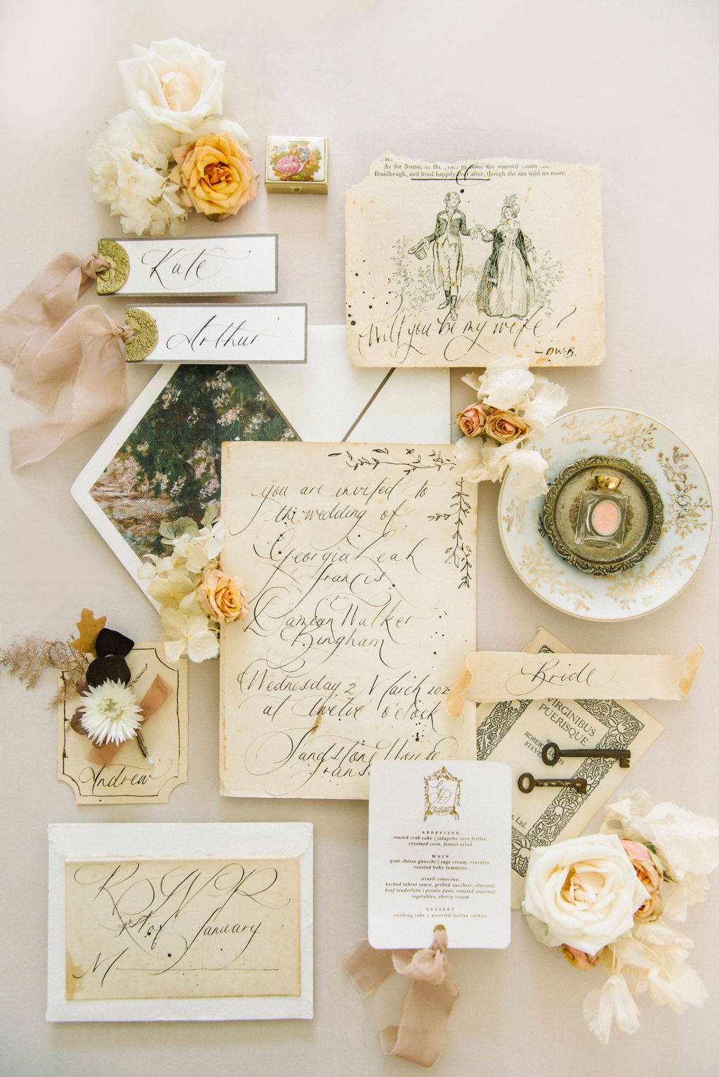 Meticulous Bride to be Decor