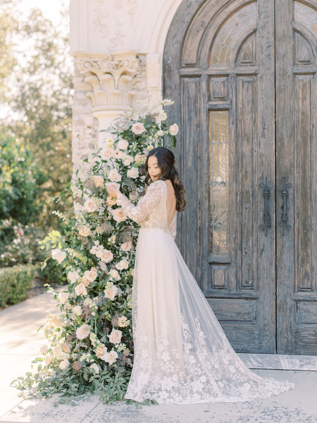 Whimsical meets old-world Garden vibe in this intimate wedding