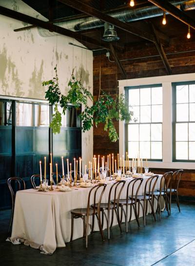 Wedding Inspiration In An Industrial Setting