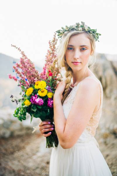 Rustic Alpine Bridal Session