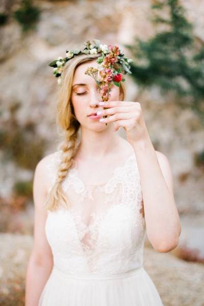 Rustic Alpine Bridal Session