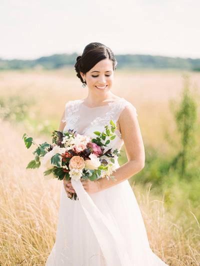 Lush Berry & Apricot Wedding Ideas